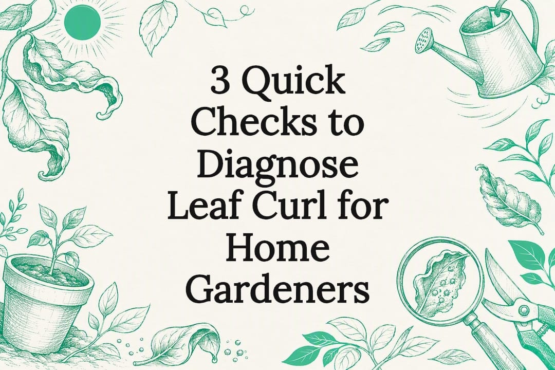 Leaf curl diagnosis title card