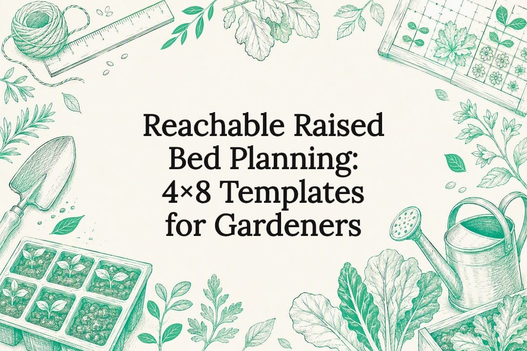 Raised bed planning title card